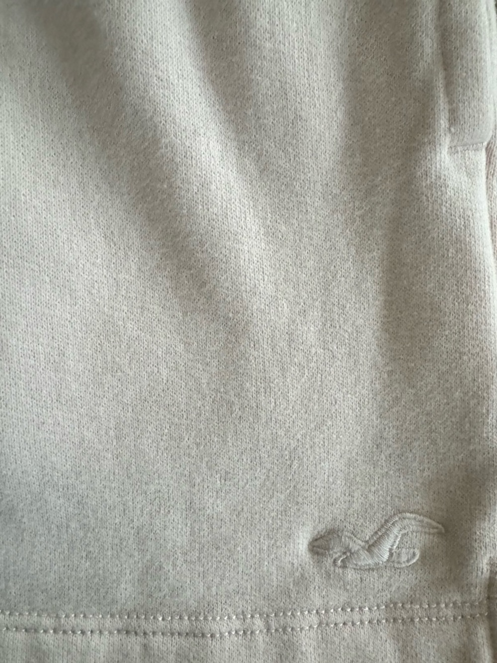 Hollister Light Cream pink Elastic-Waist Athletic Shorts - Picture 4 of 4